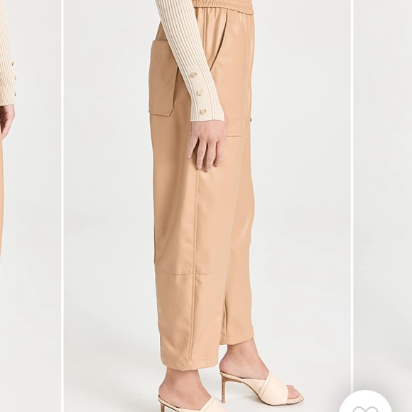 Moving sale Brand New NWT 3.1 Phillip Lim Faux Leather Pull-On Trousers XS - Picture 4 of 6
